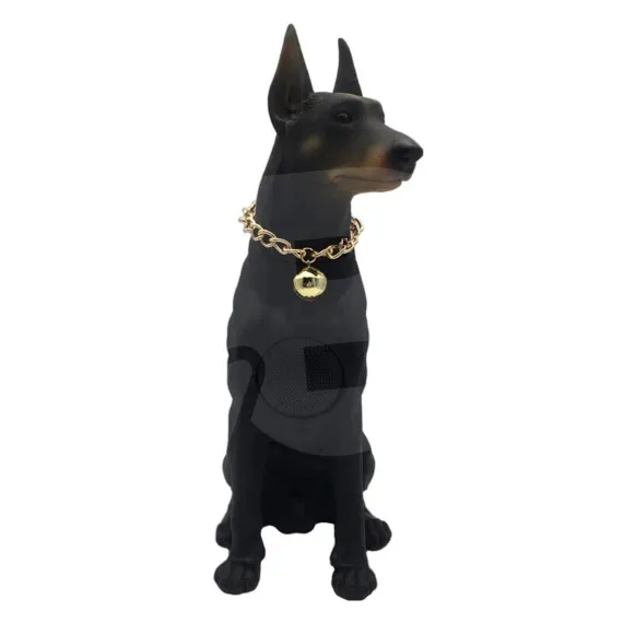 Boxă portabilă Bluetooth tip Doberman 10W vedere frontală
