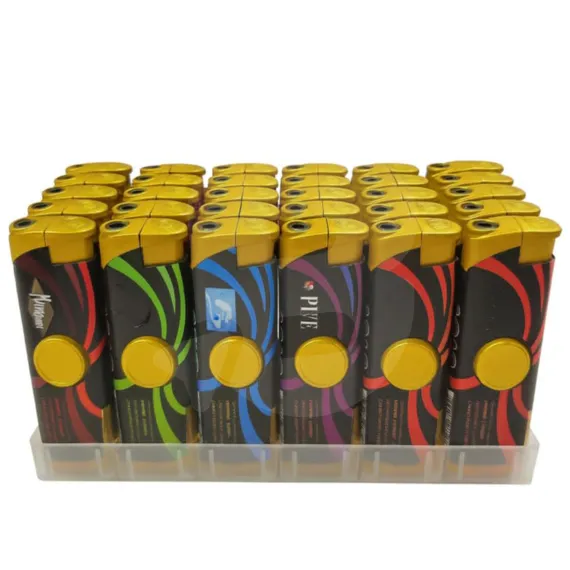 Set de 50 brichete metalice antivânt model 1807