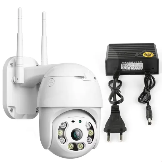 Cameră supraveghere IP WiFi cu alimentare DC 12V