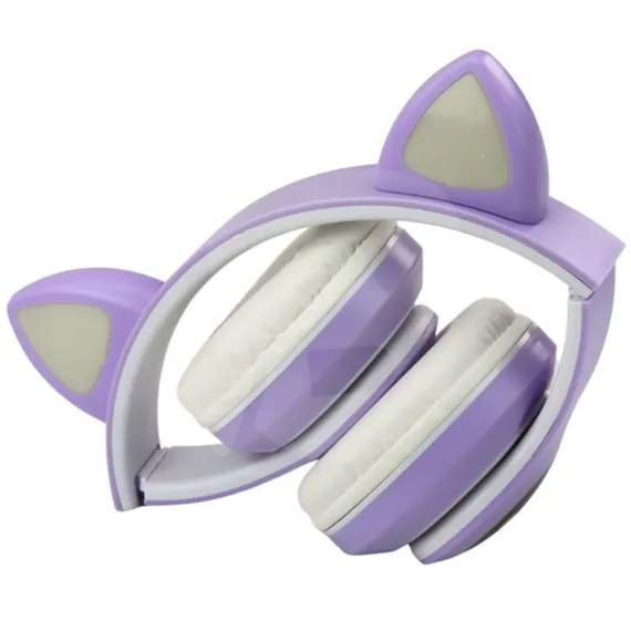Căști Bluetooth copii CAT STN-28 pliabile cu design ergonomic