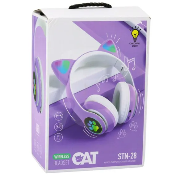 Ambalaj căști Bluetooth copii CAT STN-28