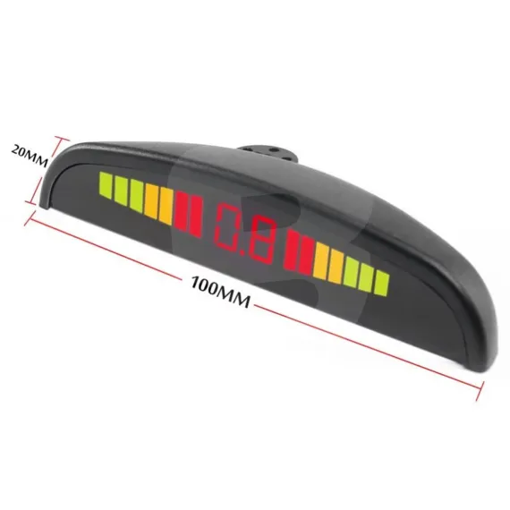 Display LED color pentru senzori de parcare auto