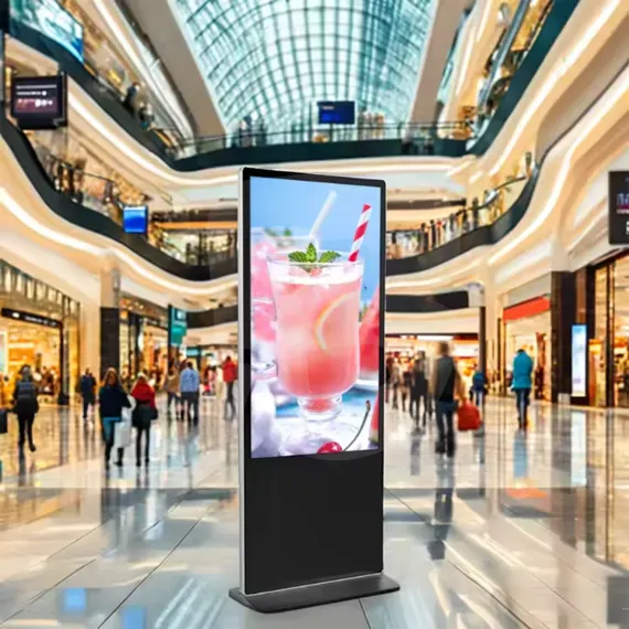 Totem digital informativ 50 inch tip podea Android DCM-IS 50L pentru afișaj comercial