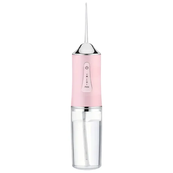 Irigator Oral Portabil Reîncărcabil Model 6886 cu 4 Duze și Rezervor 200 ml