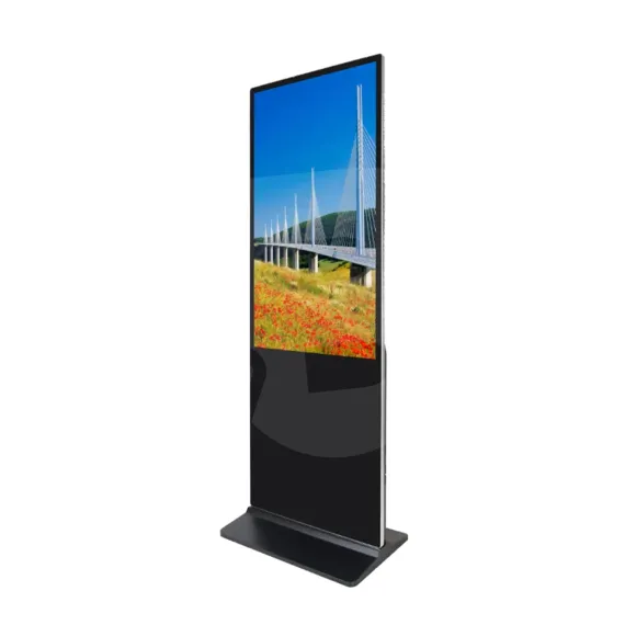 Kiosk digital de 50 inch utilizat pentru afișaj reclame în magazine și restaurante