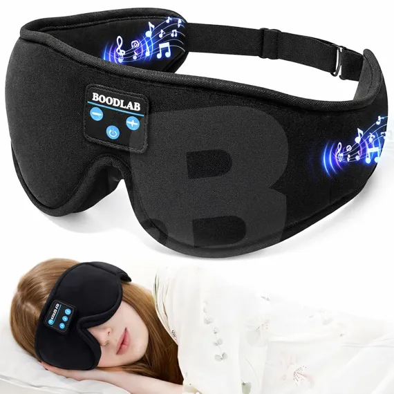 Mască de somn Bluetooth Boodlab cu difuzoare stereo integrate
