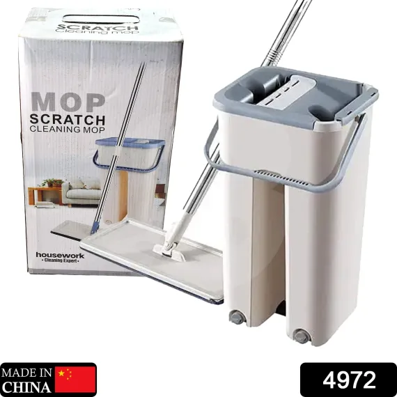 Mop cu lavetă din microfibră pentru parchet și gresie
