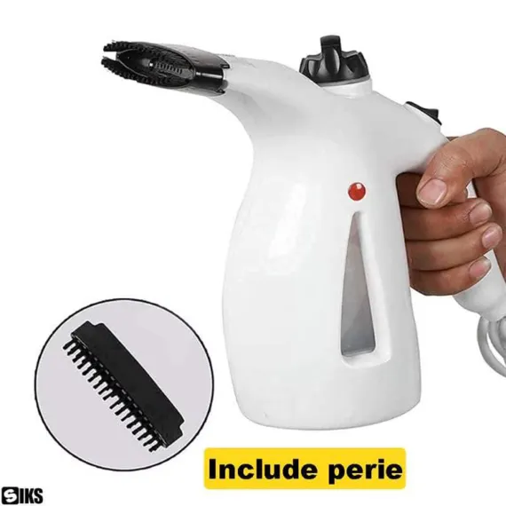 Steamer cu aburi pentru haine cu perie inclusă pentru materiale groase