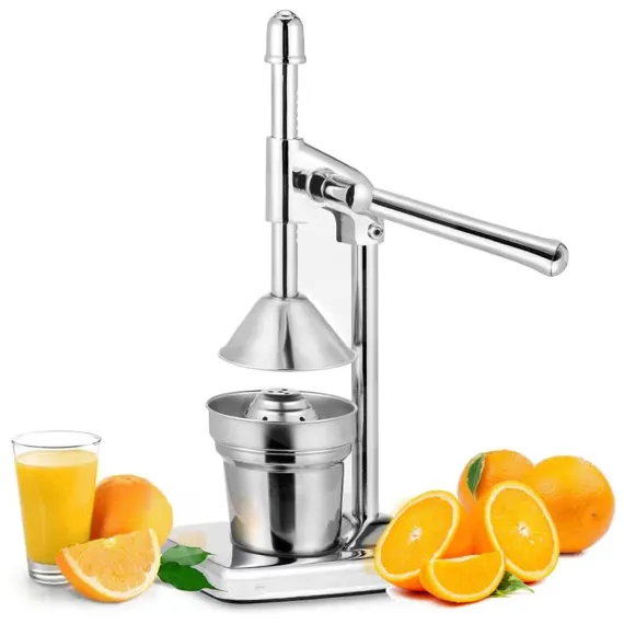 Presă manuală pentru portocale și lămâi din inox