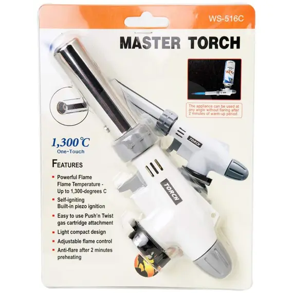 Ambalaj original torță de gaz Master Torch WS-516C model WS-516C