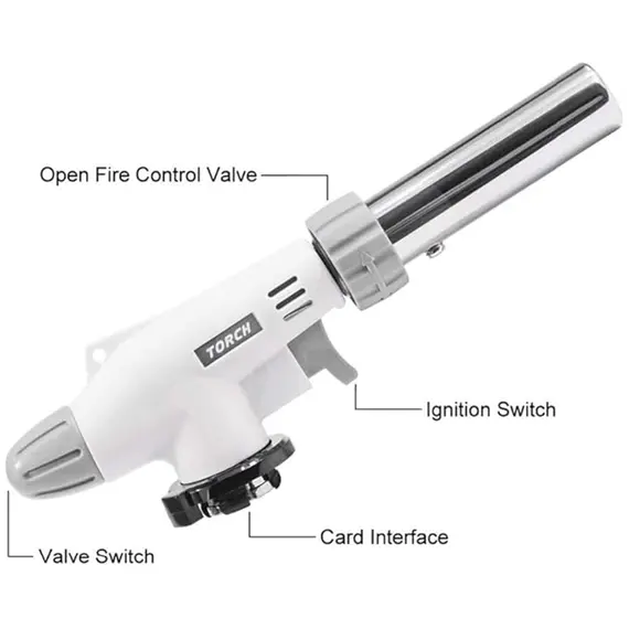 Conectare rapidă a torței Master Torch WS-516C pe cartuș de gaz butan