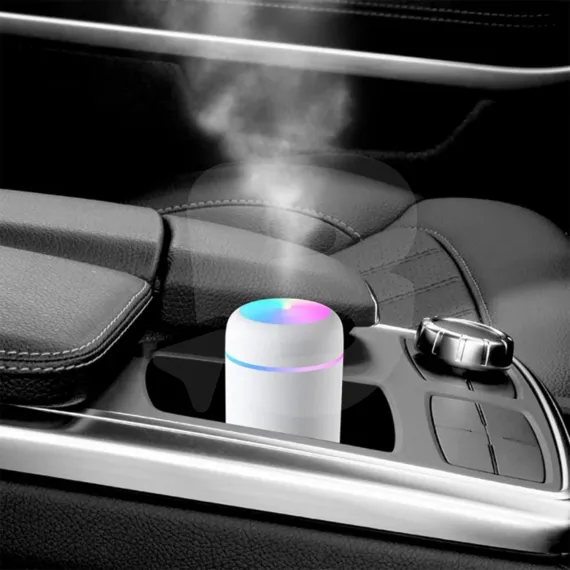Umidificator USB cu iluminare LED pentru birou sau mașină