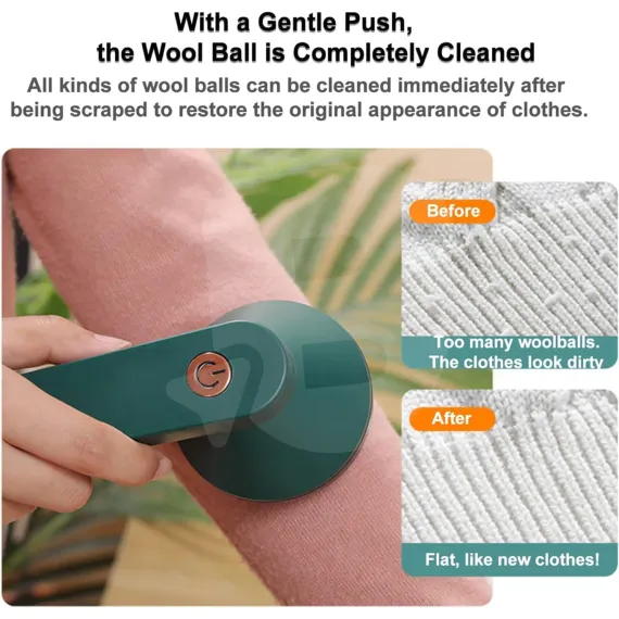 Utilizare aparat electric pentru îndepărtarea scamelor pe textile înainte și după