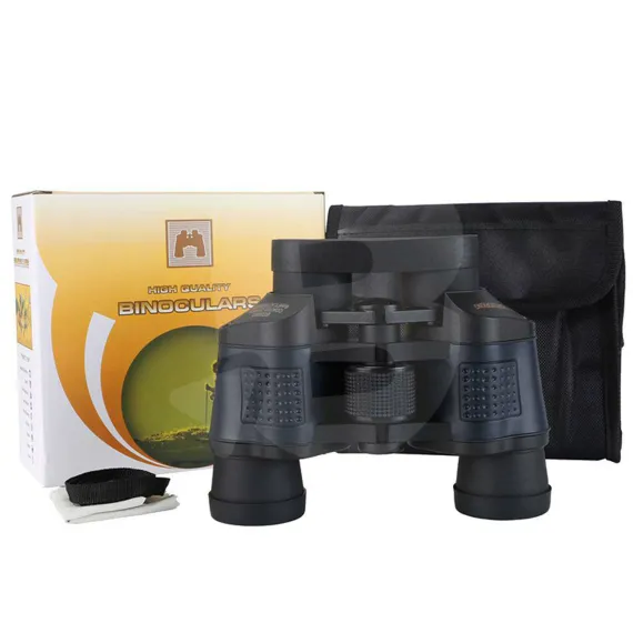 Binoclu profesional 30x50 cu lentile clare