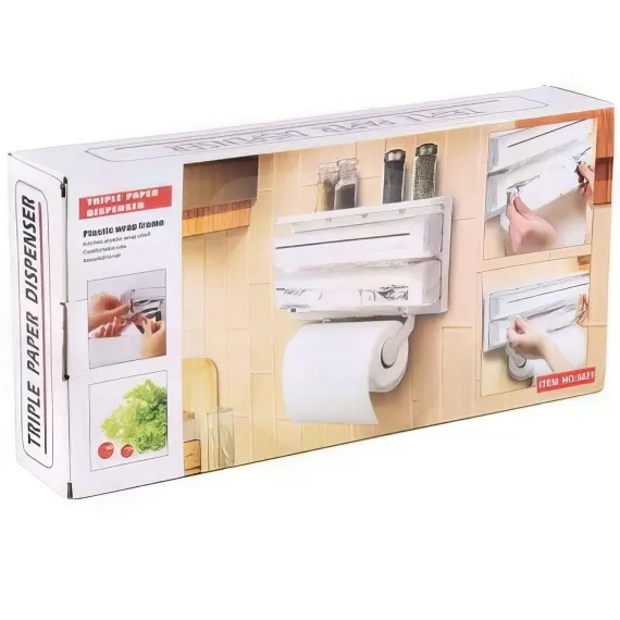 Suport organizator pentru folie alimentară și folie de aluminiu