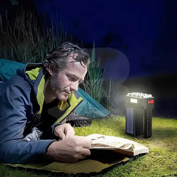 Lanternă multifuncțională ST11 cu LED și COB pentru camping