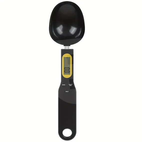 Lingură cântar digitală pentru ingrediente cu afișaj LCD și funcție TARA