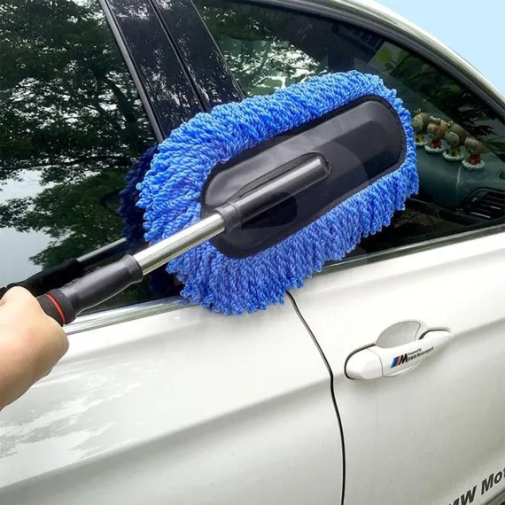 Perie auto din microfibră Better Brush cu mâner telescopic pentru curățarea caroseriei