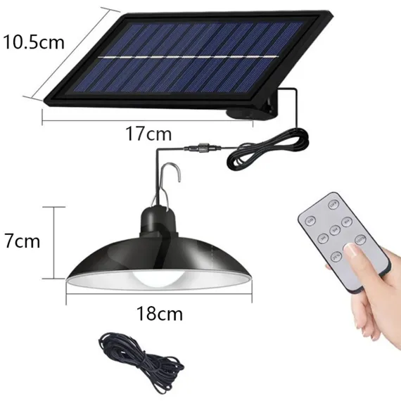 ​Proiectorul LED Solar cu 2 lămpi XF-707-2