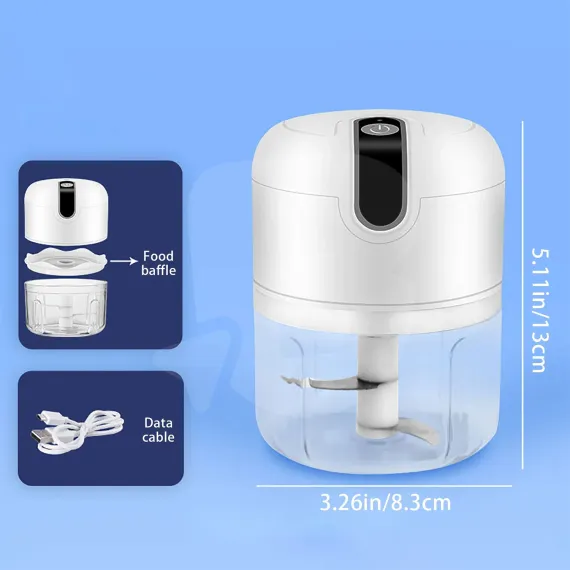 ​Tocătorul electric USB pentru alimente