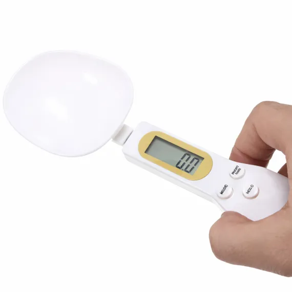 Lingură digitală cu cântar electronic și display LCD