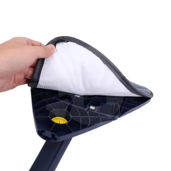 Rezervă mop cu cap triunghiular din microfibră îngroșată