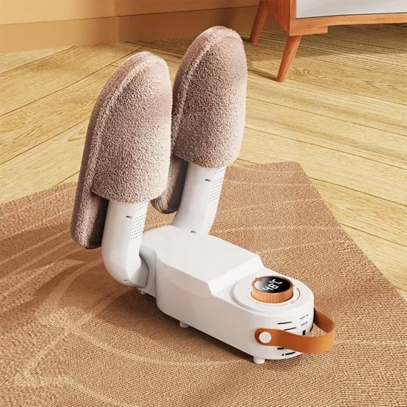 Uscător electric pentru încălțăminte delicată și papuci de casă