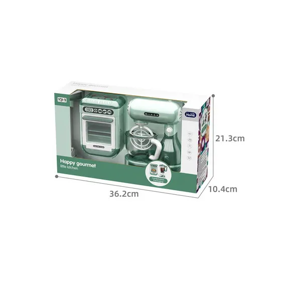 Set 2 electrocasnice de bucătărie pentru copii în ambalaj de prezentare