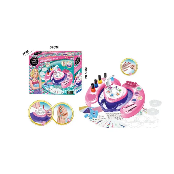 Accesorii incluse în setul de manichiură Beauty Bomb