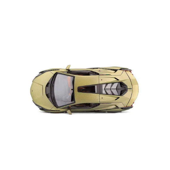 Vedere superioară mașinuță metalică Lamborghini Sián FKP 37