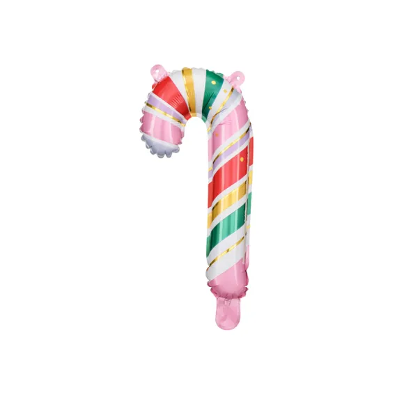 Set 5 baloane din folie metalica forma Bomboana Candy 18.5x35 cm culori mixte
