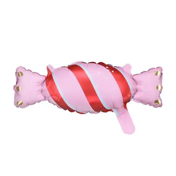 Set 5 baloane din folie metalica forma Bomboana Candy 40x16.5 cm culori mixte