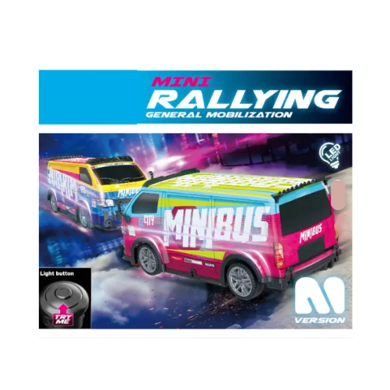 Mașină telecomandată MiniBus City variante de culoare