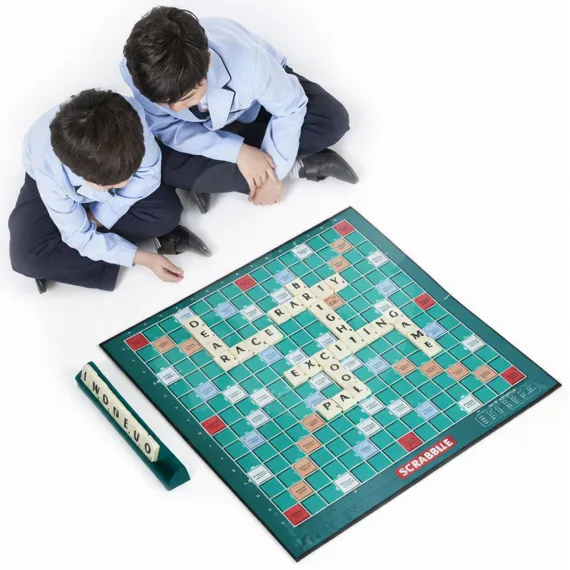 Tabla de joc Scrabble Original cu litere și căsuțe speciale