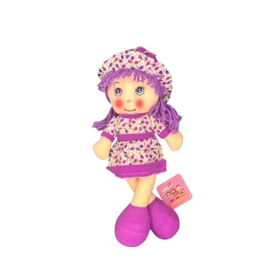 Păpușă de Pluș Muzicală „Îngerașul Meu”, 30 cm, Culoare Mov – Companion cu Sunet