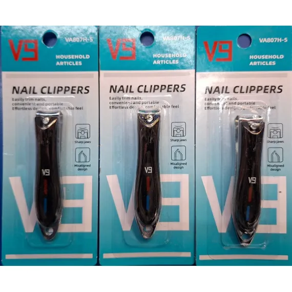 Unghieră Profesională "V9" - Calitate Premium, Sharp and Durable, Design Ergonomic, Blister Individual