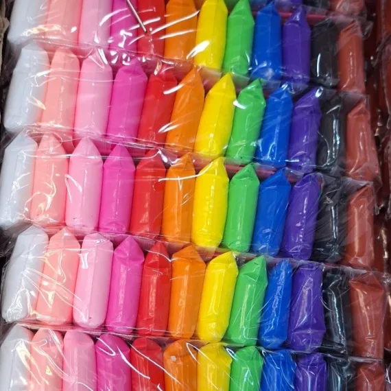 Set 12 Culori Plastilină Săritoare și Inteligentă, Textură Ușoară, Modelaj Creativ pentru Copii