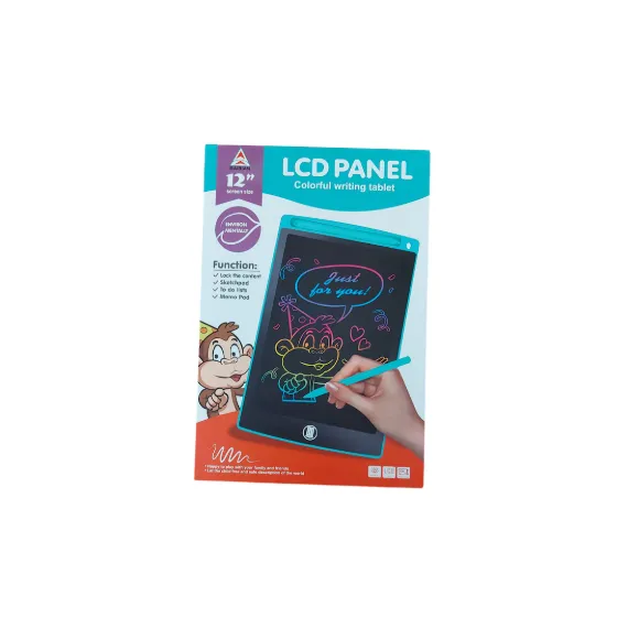 Tabletă Digitală LCD „Magic Scribble” 12 Inch – Ecran Color pentru Desen, Notițe și Schițe Creative