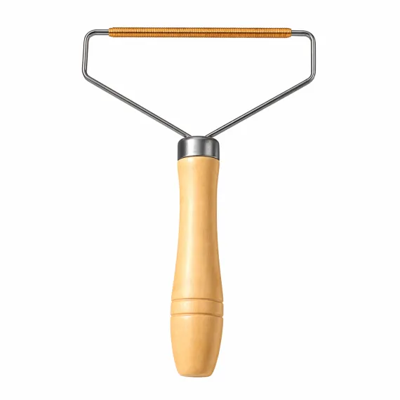 Rolă Manuală Îndepărtare Scame, Model Lint Remover Profesional, Mâner Lemn, Dimensiune Universală