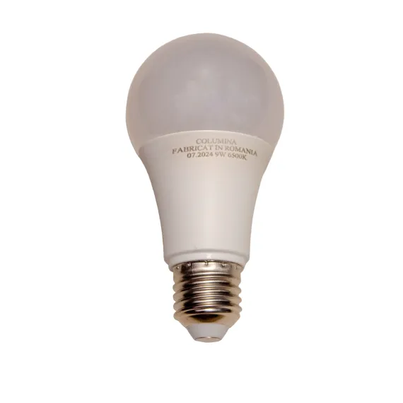 Bec LED Columina 12W, Tip Soclu E27, Lumină Rece 6500K, 1140 Lumeni, Fabricat în România