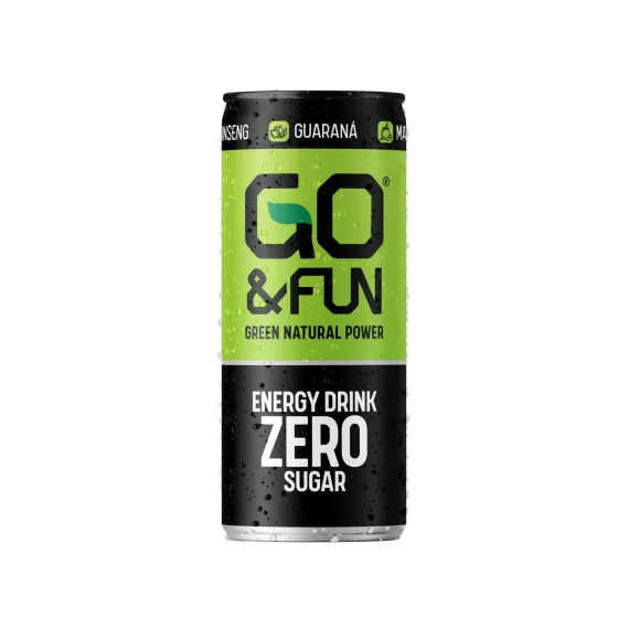 Băutură energizantă naturală Go&Fun Zero, 250ml
