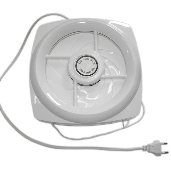 Ventilator de perete cu clapetă KHG-200, 20 cm