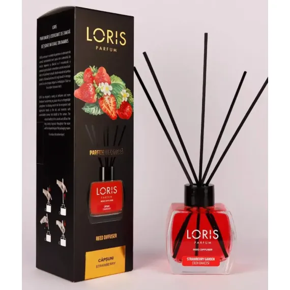 Odorizant de cameră Loris Căpșuni, 120 ml