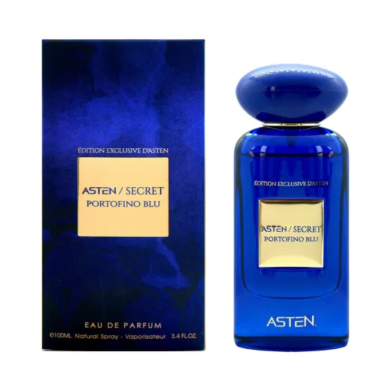 Apă de Parfum Asten Secret Portofino Blu, 100 ml, Unisex