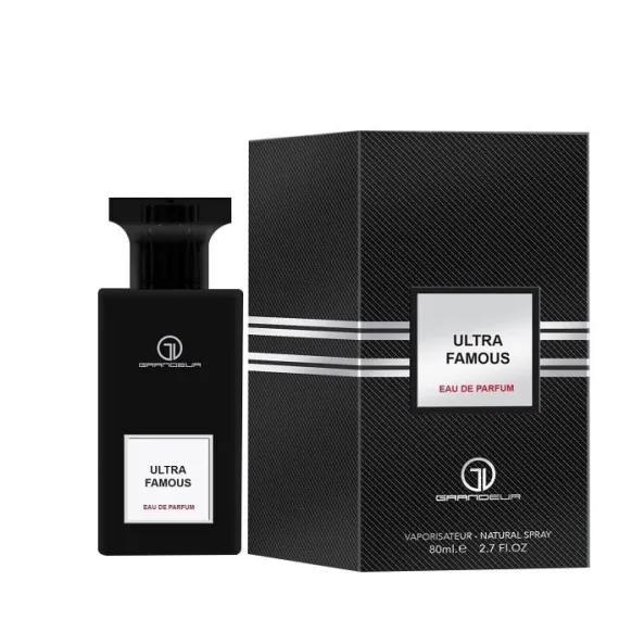 Apă de Parfum Ultra Famous, Grandeur Elite, Unisex, 100 ml