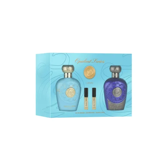 Set Parfum Lattafa Opulent Dubai & Opulent Blue Elixir, 2 x 100 ml