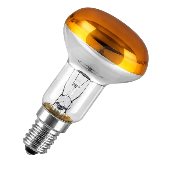 Bec Spot Reflector E14, 40W, Galben