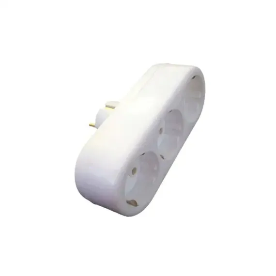 Triplu Ștecher Ceramic cu 3 Locașuri, IPEE Curtea de Argeș