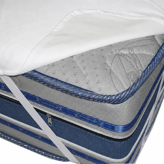Set 5 Protecții de Saltea 90x200 cm, Impermeabile, Bumbac Frotir, Alb