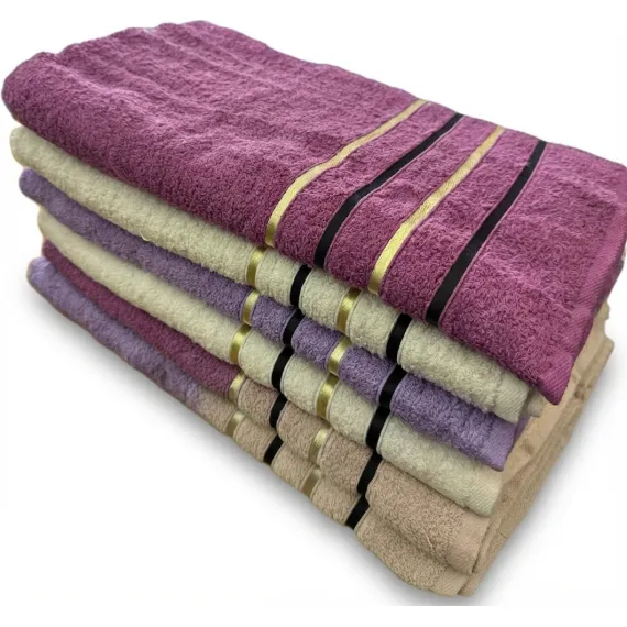 Set 6 Prosoape de Baie 70x140 cm